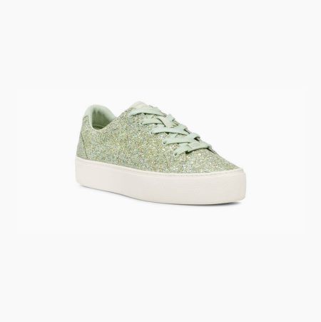 UGG Zilo Chunky Glitter - Joggesko Dame - Lyse Grønn (NO-C457)